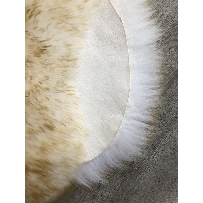Tapis beige Wicklund, Nouveauté 6 pi x 6 pi