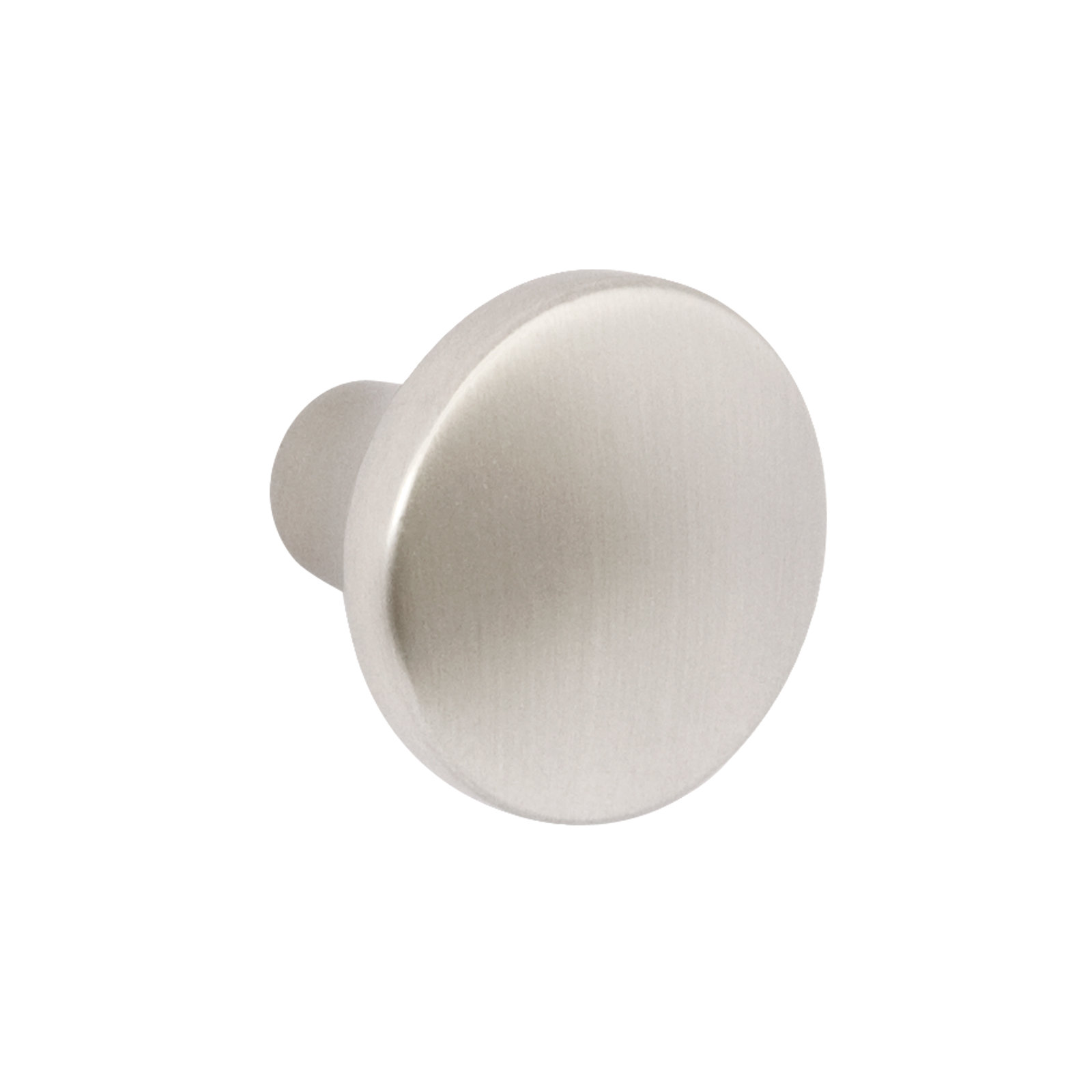 Lancaster 1 1/8" Diameter Knob, Satin Nickel