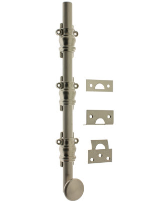 Solid Brass 12" Ornamental Bolt