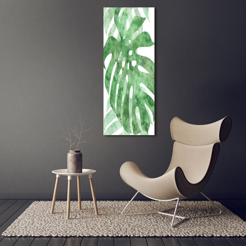 Monstera - Wrapped Canvas Print