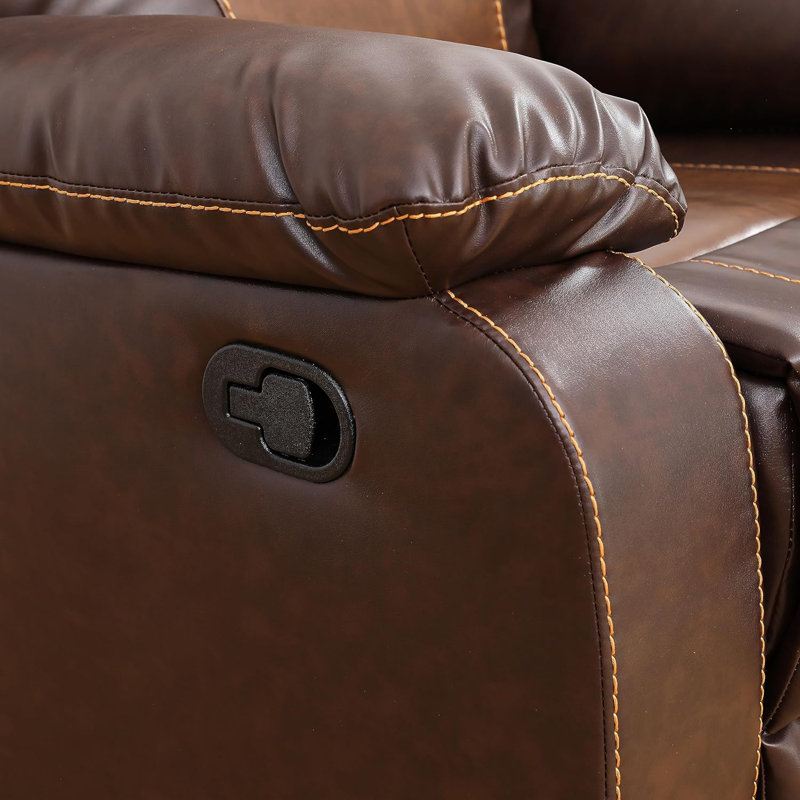 Ewura Faux Leather Recliner