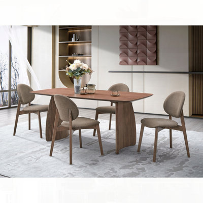 Five-Piece Dining Room Set with Sturdy Weight Capacity Support