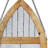 48"H Cathedral Inspired Stained Glass Window Panel-608302867