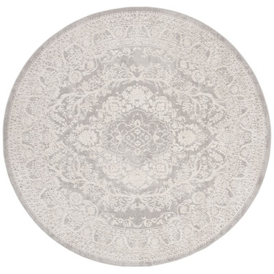 Calidia Power Loom Light Gray/Cream Rug