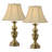 Balustrade 30" Satin Antique Brass Table Lamp-1835978716