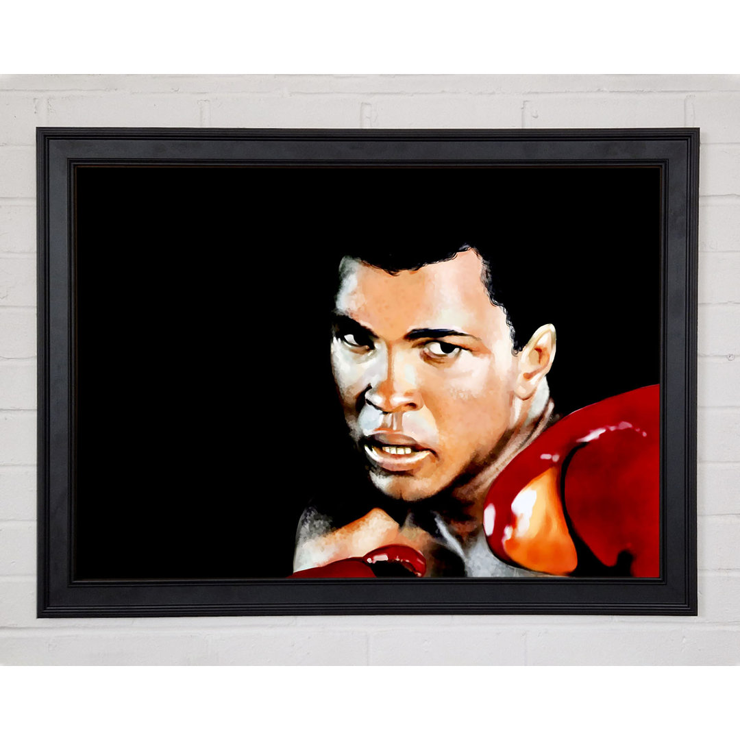 Muhammad Ali Boxhandschuhe - Druck