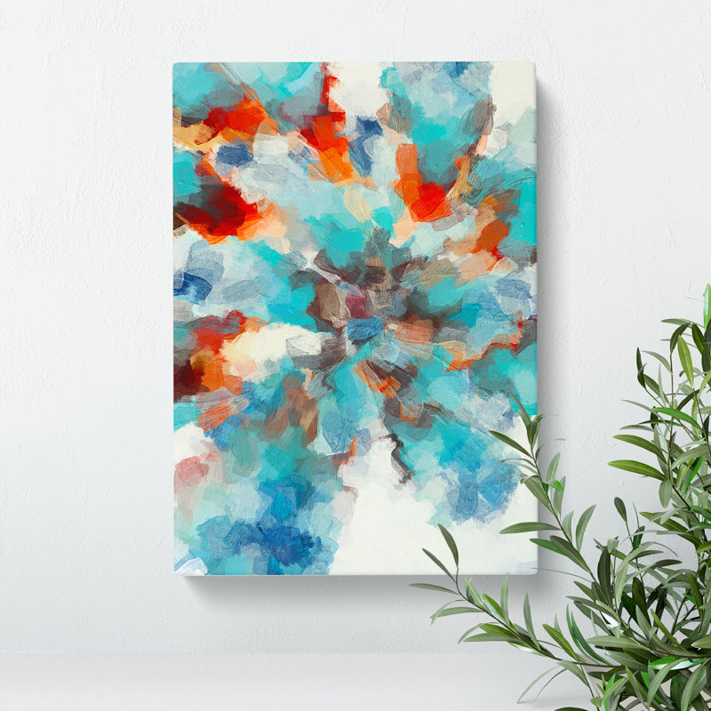 Magnificent Spark Abstract - Wrapped Canvas, 76cm H x 50cm W x 3cm D