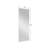 Wall Mounted Frameless Round Corner Dressing Mirror with Lights
