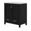 Ensemble de meuble-lavabo avec meuble-lavabo double, tablette de rangement et tiroirs divisés-116306216