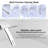 White Smart Toilet With Self-Cleaning Nozzle, Heated Seat, Night , Foot Sensor Flush, Soft Close, Auto Flush Off Remote Control,