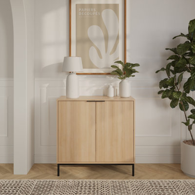 Slim 2-Door Storage Cabinet by Ebern Designs
