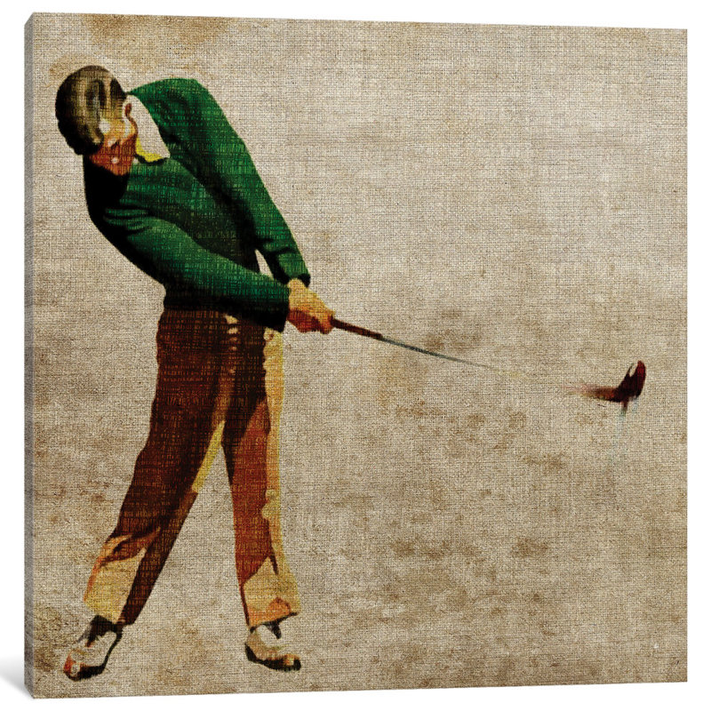 « rétro sports ii », impression sur toile, H 18 po x l 18 po x P 1,5 po