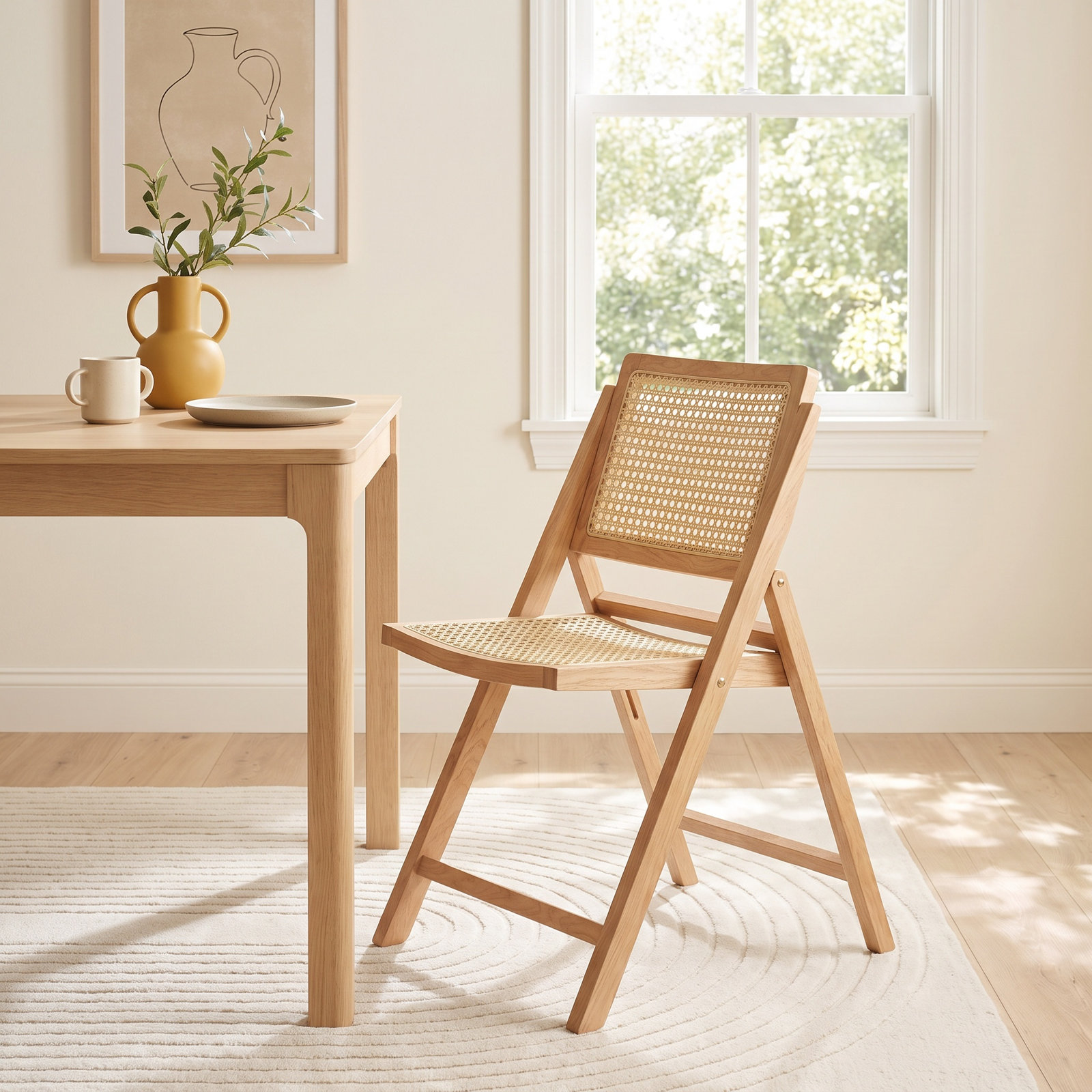 Dan Dining Chair, Natural
