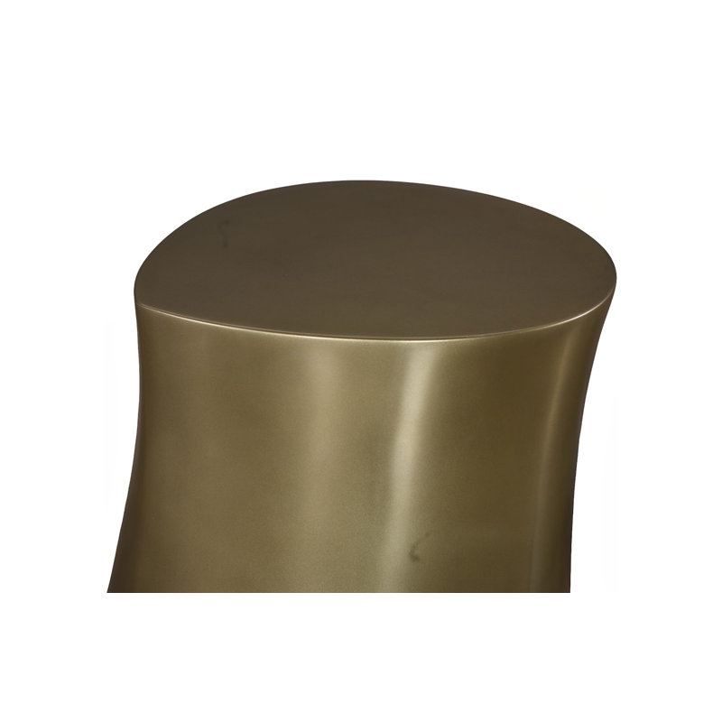 Mellow Side Table, Polished Brass, Polished Brass