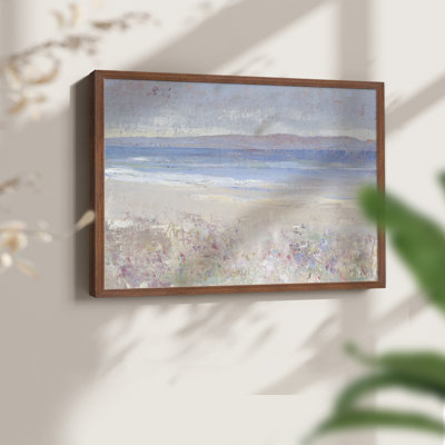«Beach Textures I», reproduction encadrée