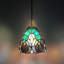 Mini ampoule à DEL en verre coloré Tiffany Shehan Tiffany incluse H50 "W6"-2006800297