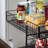 Costanza 3-Tier Kitchen Cart