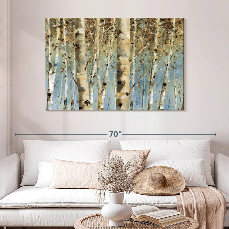 Harnek Birch White Forest I, H 32 po x l 48 po