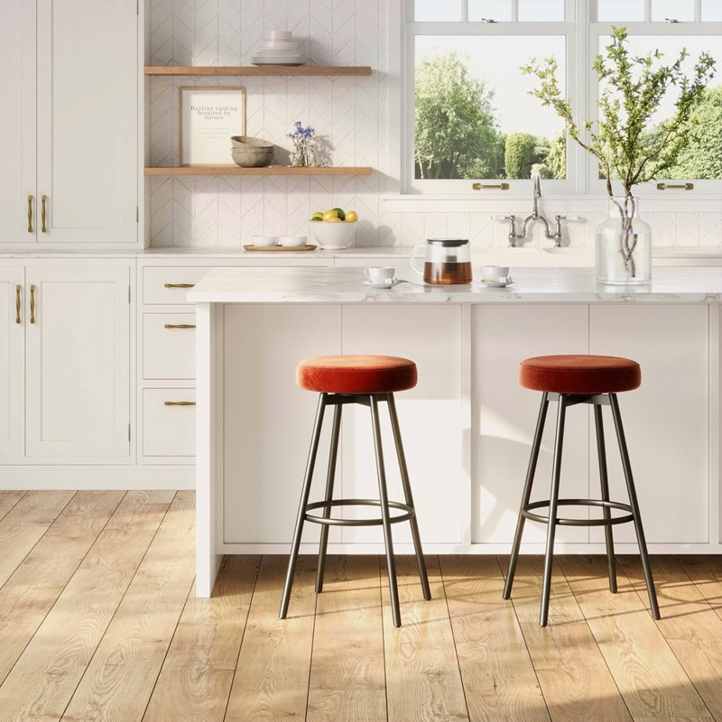 Tabouret de bar Modern Glam, Rouge