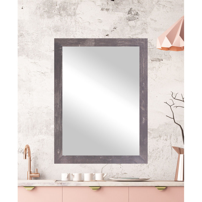 Miroir de salle de bain Hensel, H 36 po x l 30 po