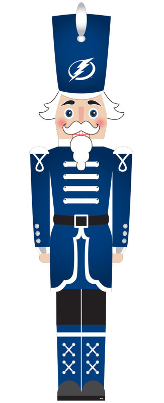 Tampa Bay Lightning 46" Nutcracker Leaner