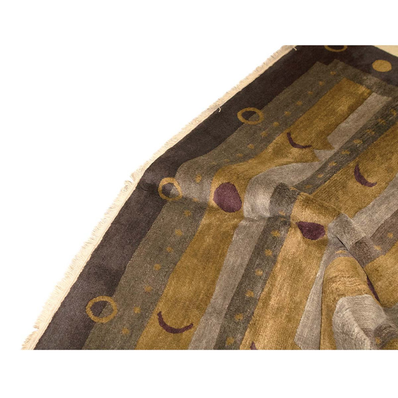 Flatweave Wool Southwestern Area Rug