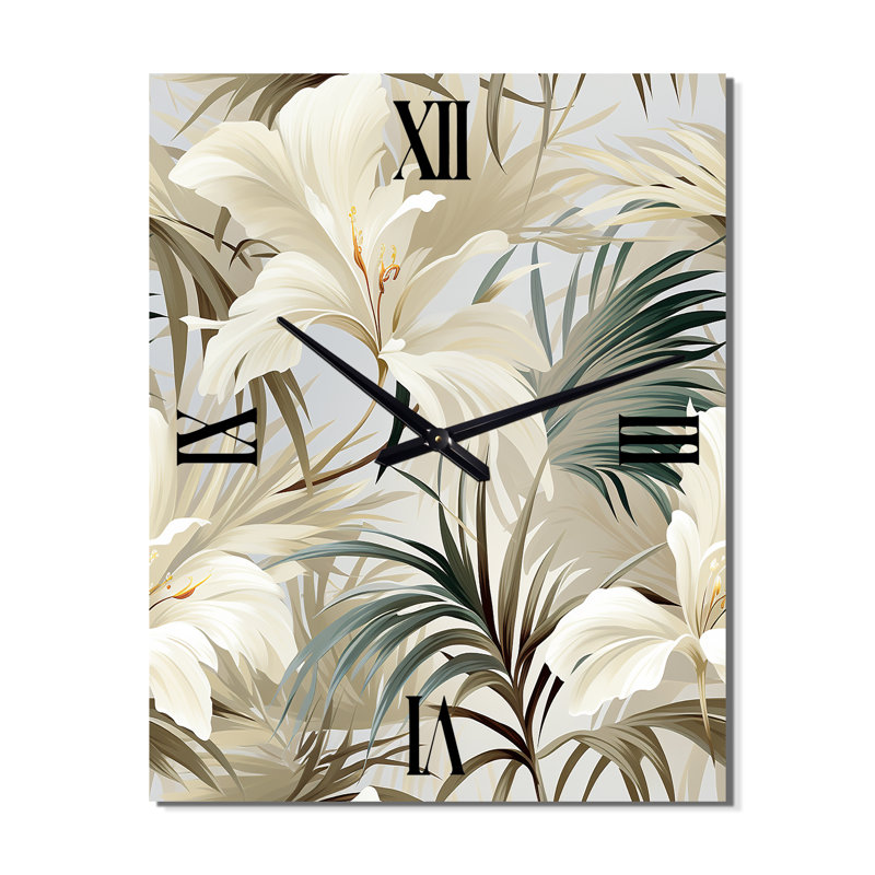 Jamonica - Horloge murale tropicale, Moyen