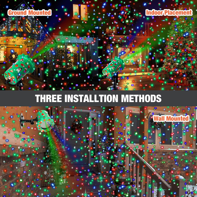 Starry Waterproof LED Projection Light with Remote Control
