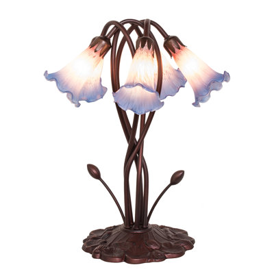 Lampe d'appoint l 17 po Tiffany Pond