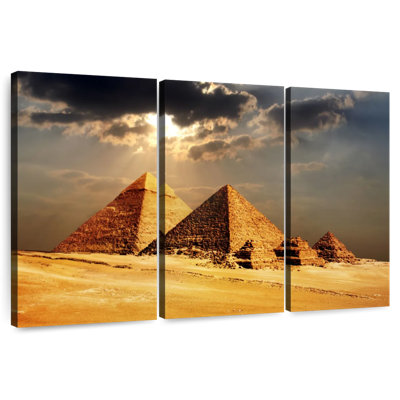 Pyramides d'Adella Gizeh