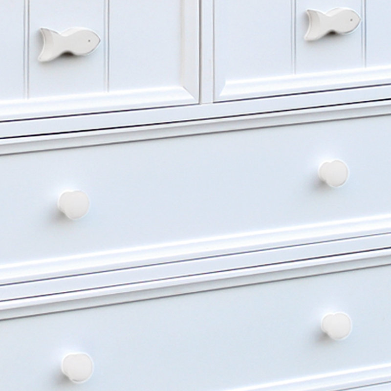Remer 44 " W 4 - Drawer Dresser, White