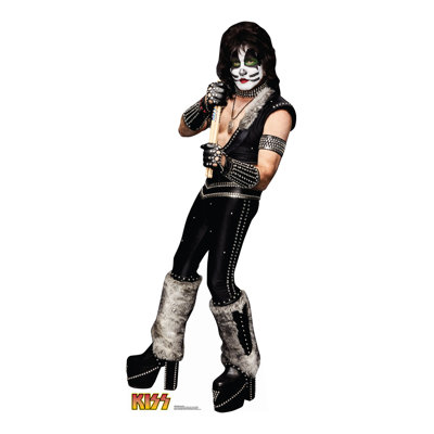 Kiss 66'' Musicians Cardboard Standup
