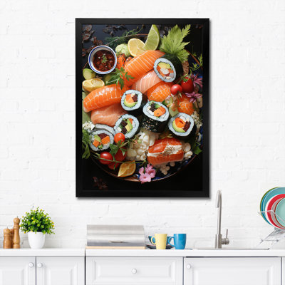 " Sushi Dream Pointillism Dot I "