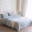 Housse de couette en lin et coton avec fermeture éclair invisible (Queen, bleu)-134699799-134699803