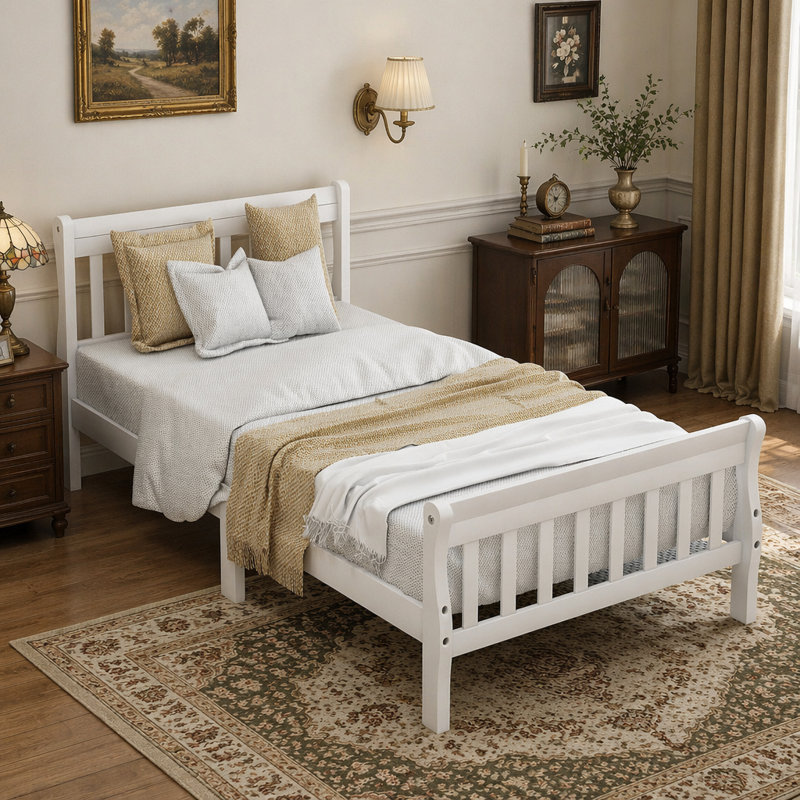 Lit plateforme Wood