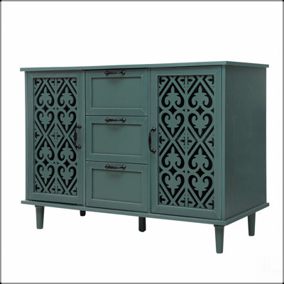 2 Door 3 Drawer Cabinet, American Furniture, Suitable for Bedroom, Living Room
