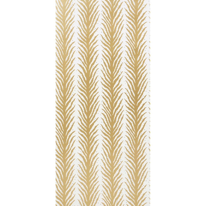 Papier peint Schumacher x Celerie Kemble, Or