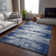 Premium Machine Washable Prisco Navy Rug