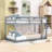 Hinote Wood Twin Over Twin Bunk Bed With Spacious Storage And Enhanced Safety Features-467423288