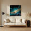 Art mural en métal «Space Cats Eye»-469730998