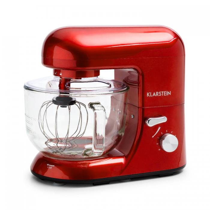 Klarstein Bella 5.2L Stand Mixer, Red