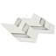 Mogo 10.82'' W x 13.3'' L Polished Marble and Glass Mosaic Tile-55658983