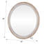 30" Round Wall Mirror, Decorative Mirrors for Bathroom Vanity Living Room Entryway