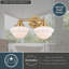 Luminaire de salle de bain traditionnel à 2 lumières de 15 po Eastgate Eastgate-77397438-77397435-70885335