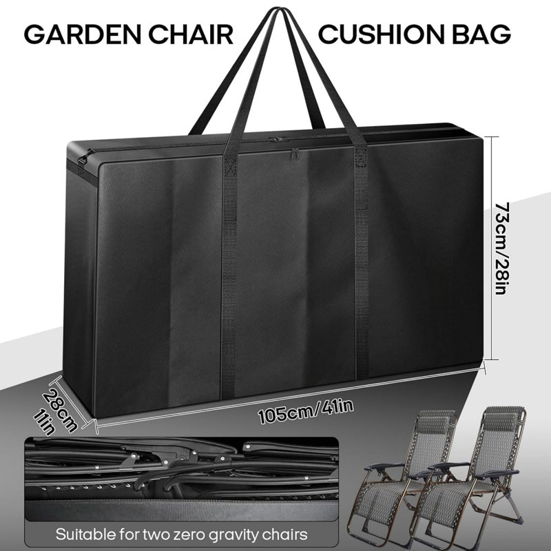 Outdoor Cushion Storage Bag Cover
