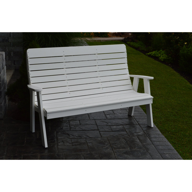 Banc de jardin 5 'Winston, Blanc