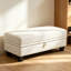 Grand module de repose-pieds avec rangement 45,9 po Anjana Bujesily Chenille-111803362