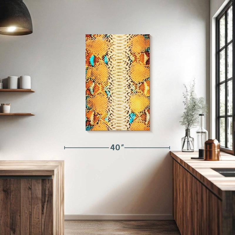 Brampt Python Snake Skin, 36" H x 24" W