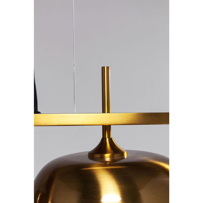 Chrome Goblet Quattro Pendant Light, Ø25Cm, Gold