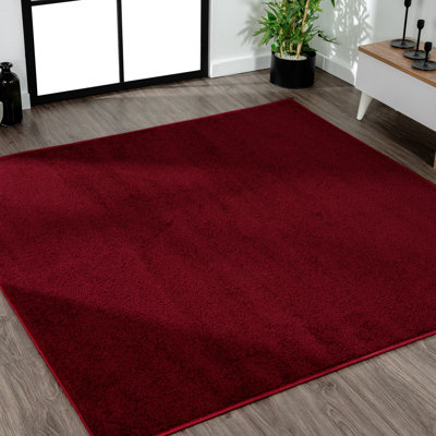 Tapis rouge foncé Arbelle